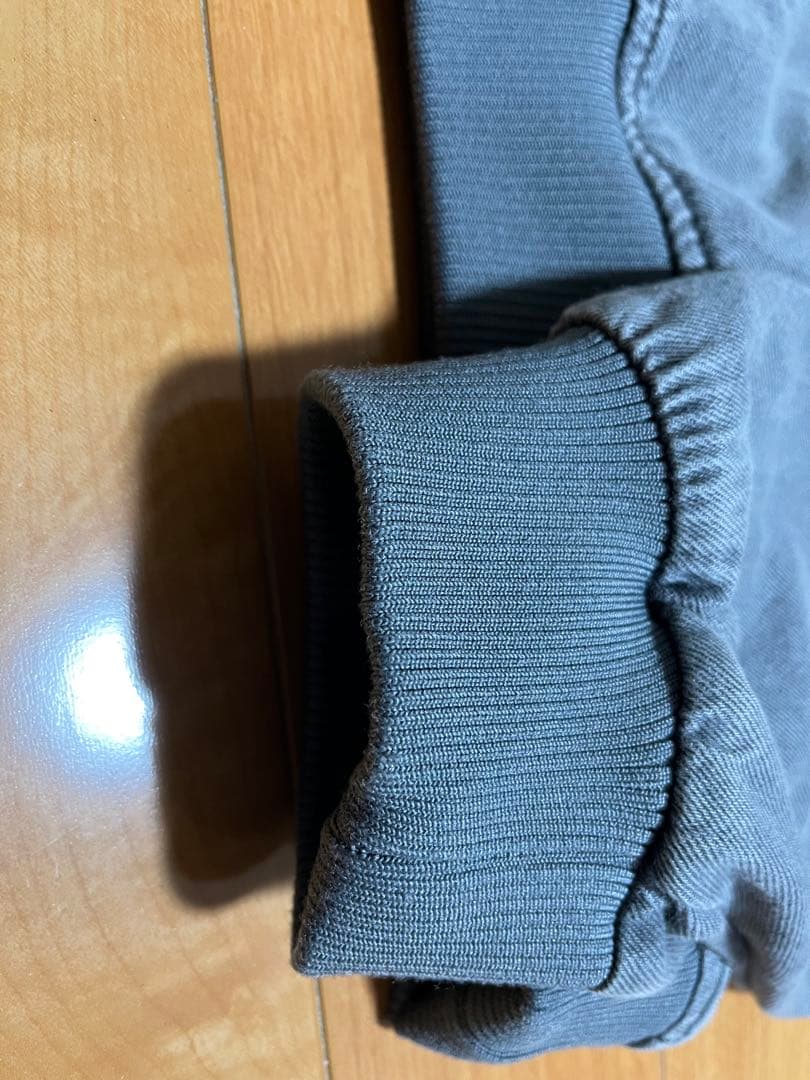 adidas デニム トラック ジャケット グレー