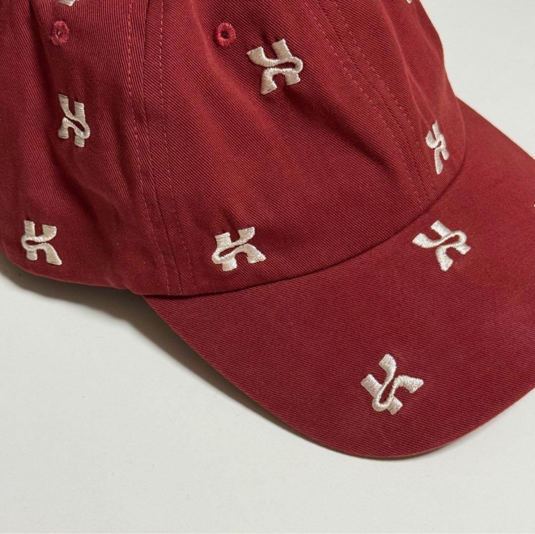 【完売品】K logo cap/Kロゴキャップ (レッド)/Knuth Marf