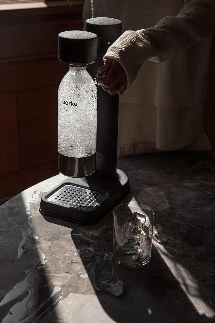 ソーダストリームガスシリンダー対応ステンレス製炭酸水メーカー専用ペットボトル付き