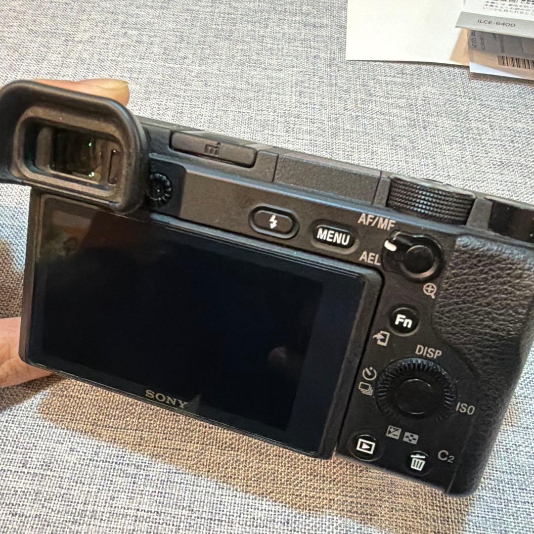 美品 SONY α6400 ボディ ブラック 箱付き