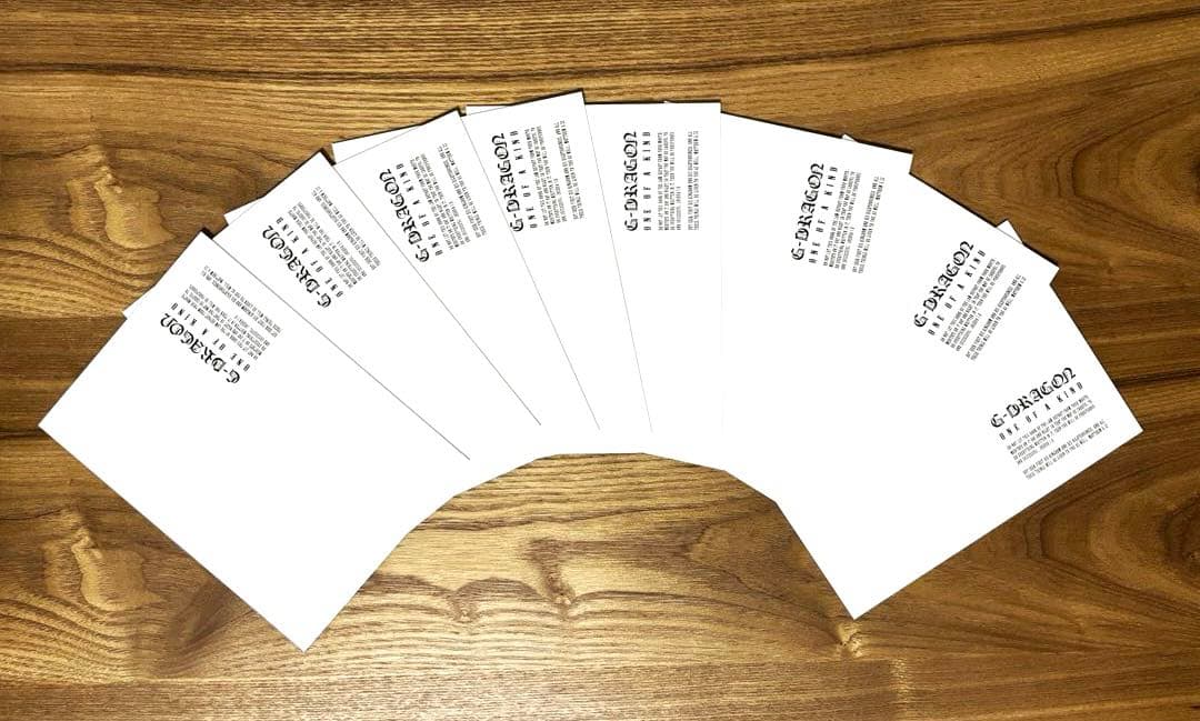 G-DRAGON ONE OF A KIND 1st Mini Album韓国盤