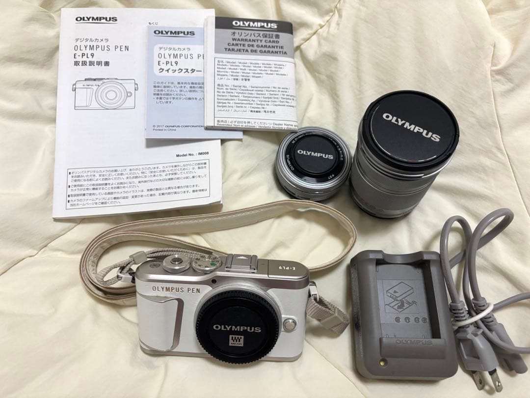 OLYMPUS ミラーレス一眼 PEN E-PL9 ダブルズームキット
