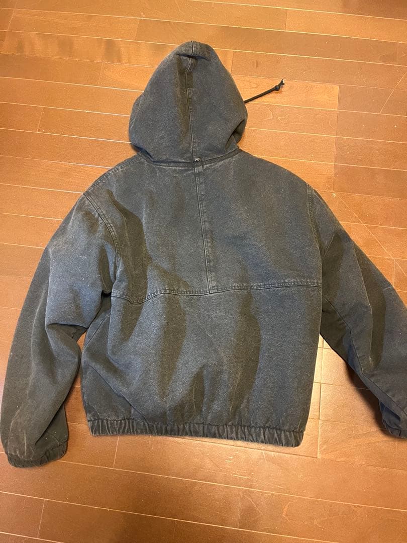 トップス STUSSY CANVAS INSULATED WORK JACKET XL