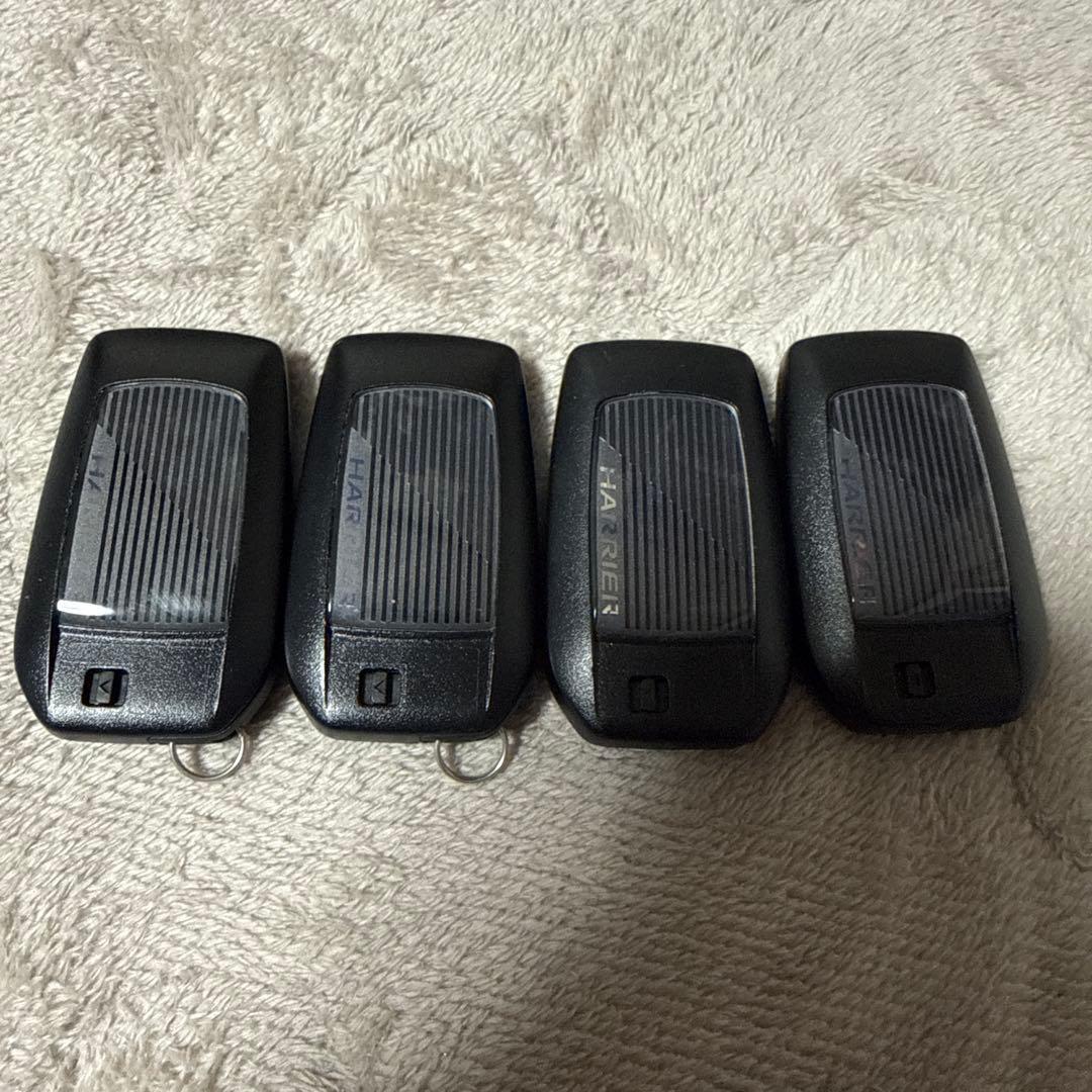TOYOTA ハリアー　4個セット　スマートキー　トヨタ