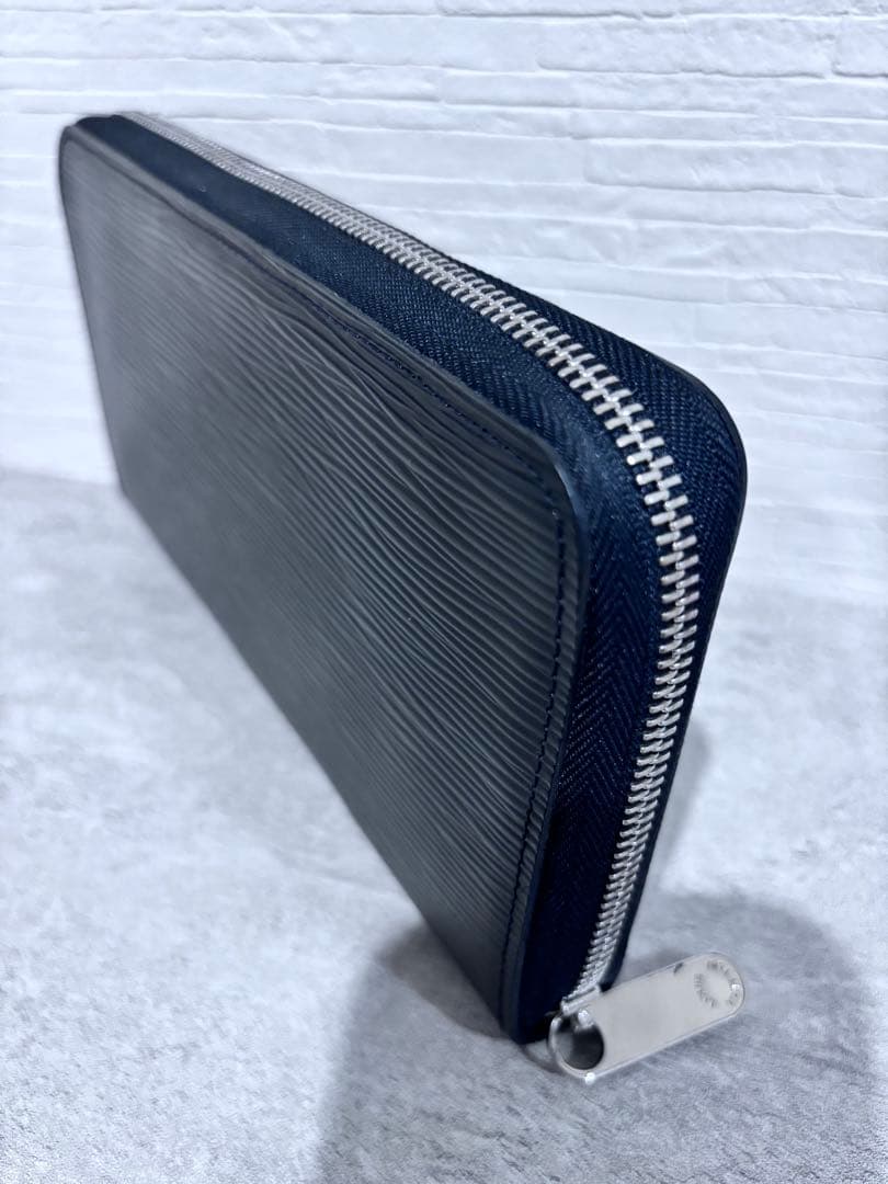 07.メンズ長財布 ルイヴィトン エピ ブラック ジッピーオーガナイザー