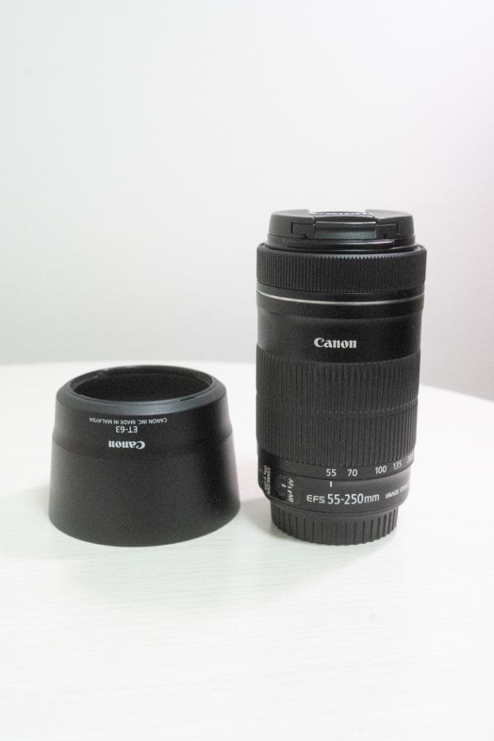 【純正フード付】キヤノン EF-S 55-250mm f4-5.6 IS STM