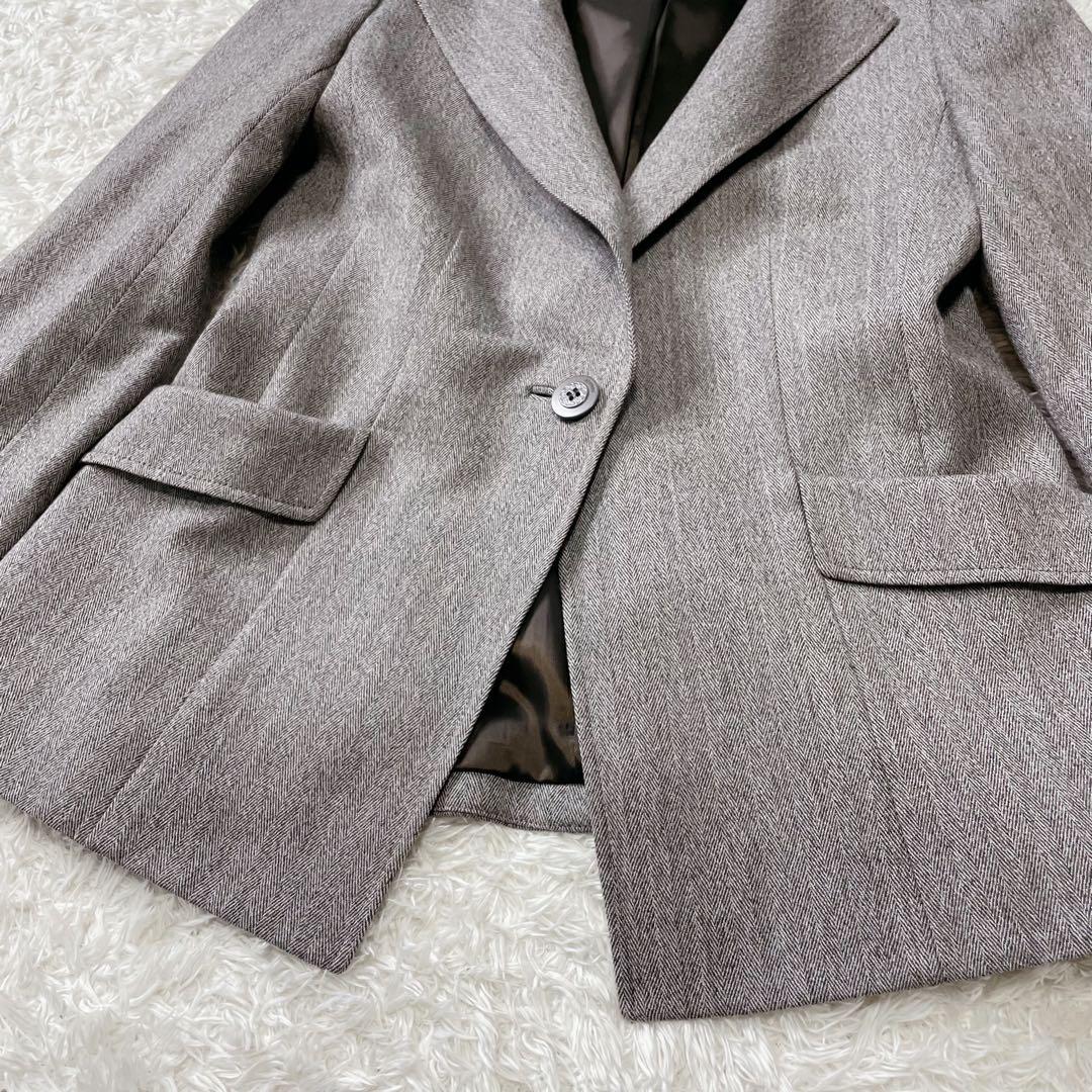 美品✨ 銀座マギー ウール カシミヤ パンツ スーツ セットアップ 近年モデル