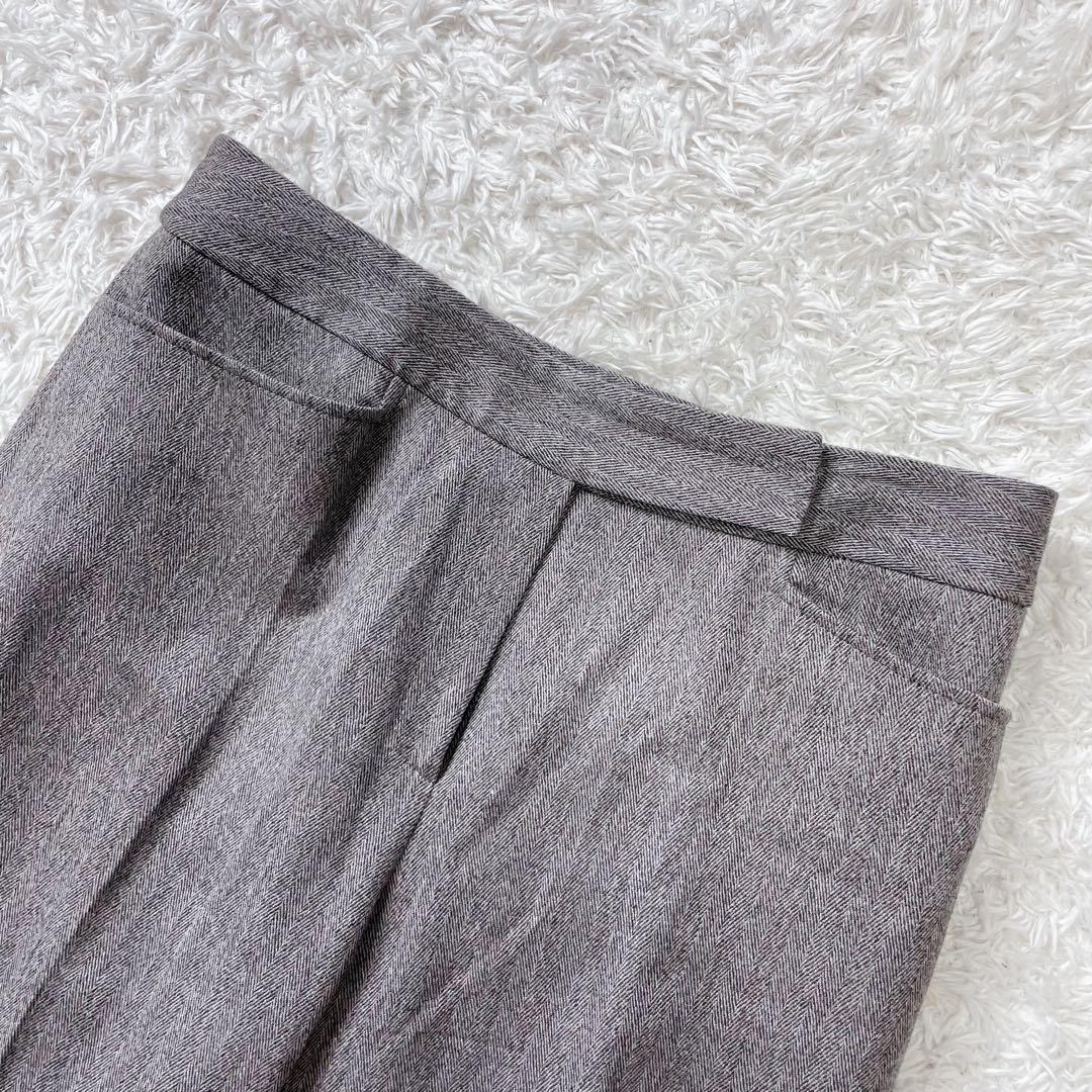 美品✨ 銀座マギー ウール カシミヤ パンツ スーツ セットアップ 近年モデル