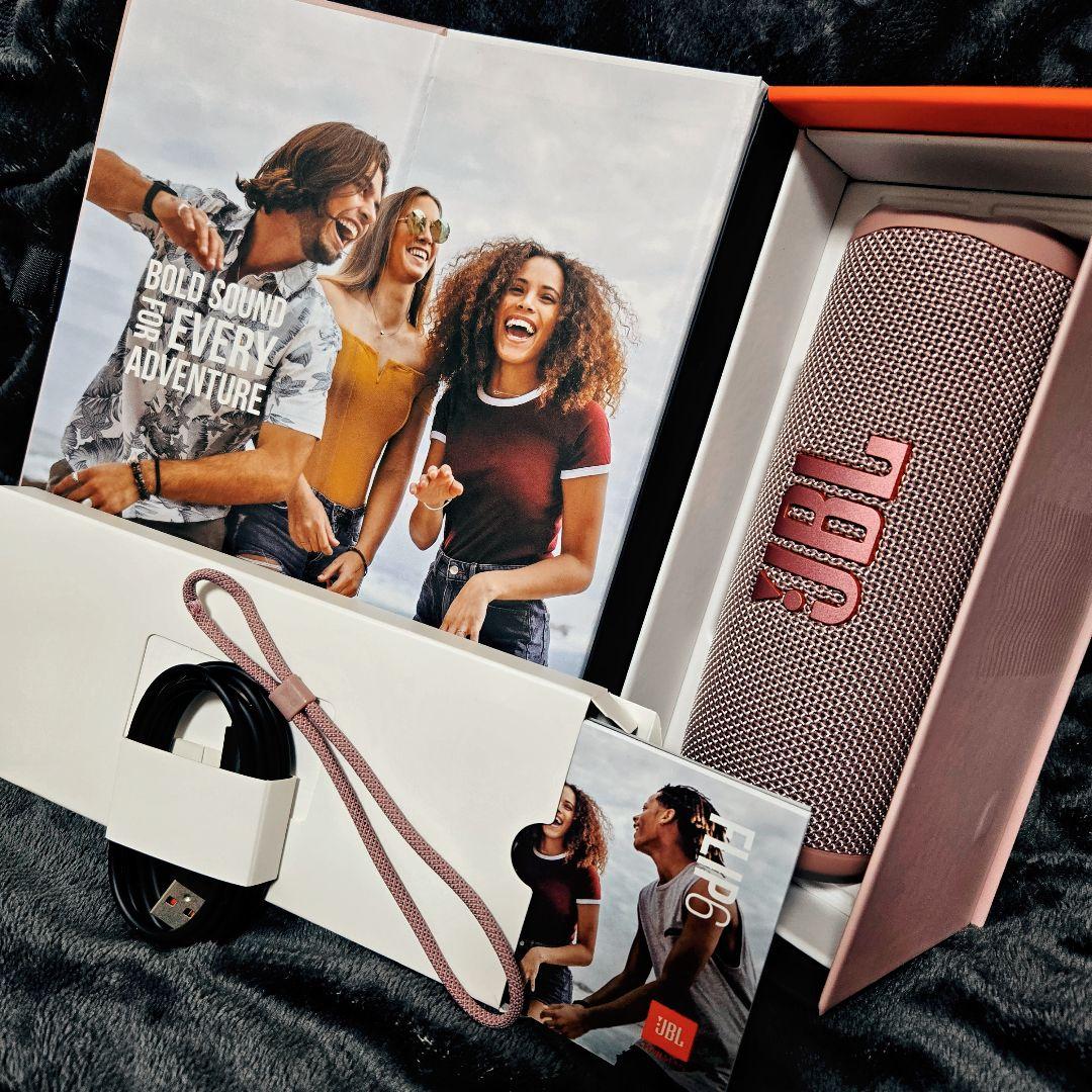 JBL FLIP6 Bluetooth ワイヤレススピーカー ピンク