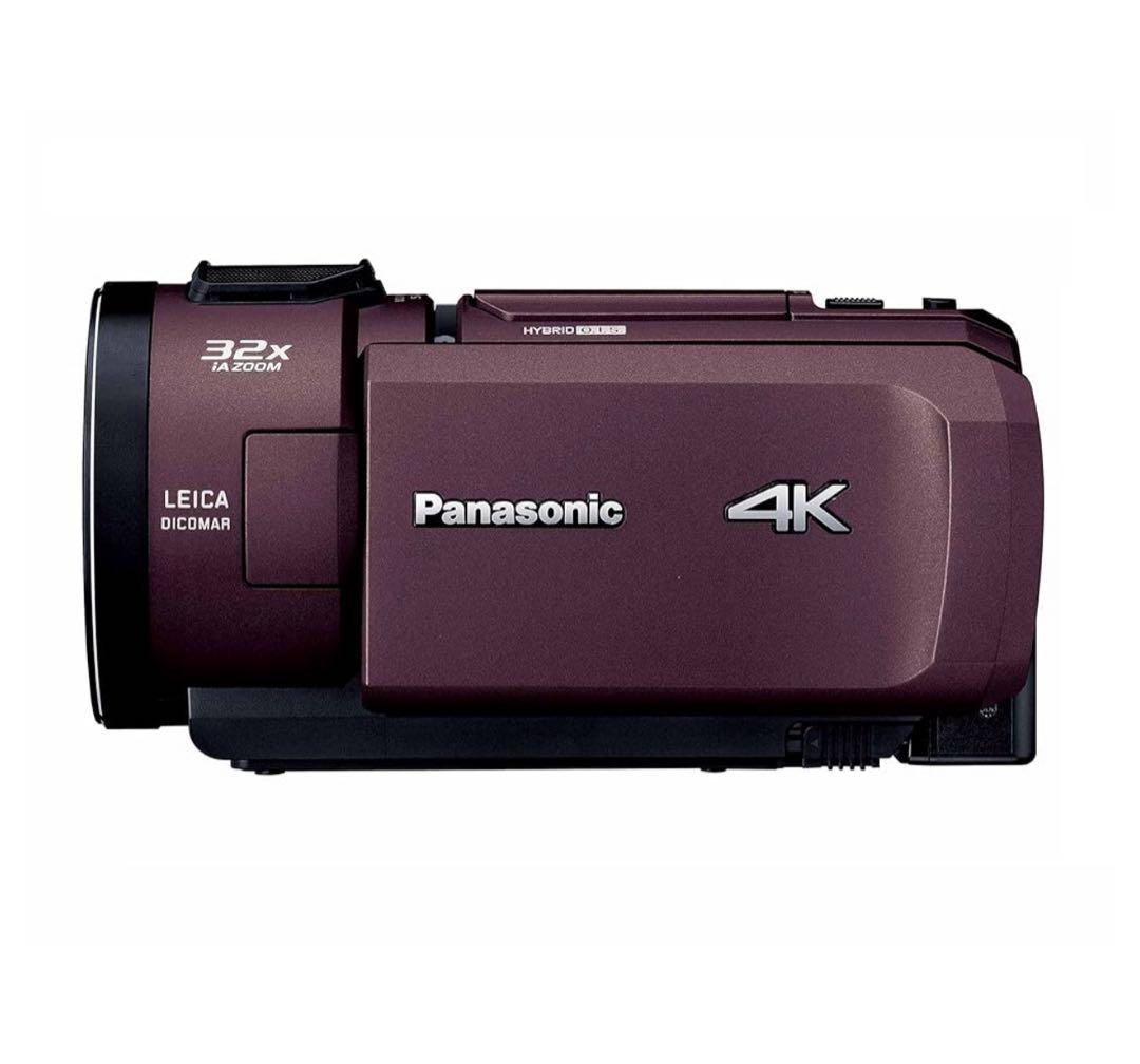Panasonic HC-WX995M 4Kビデオカメラ　新品　バッテリー2個付