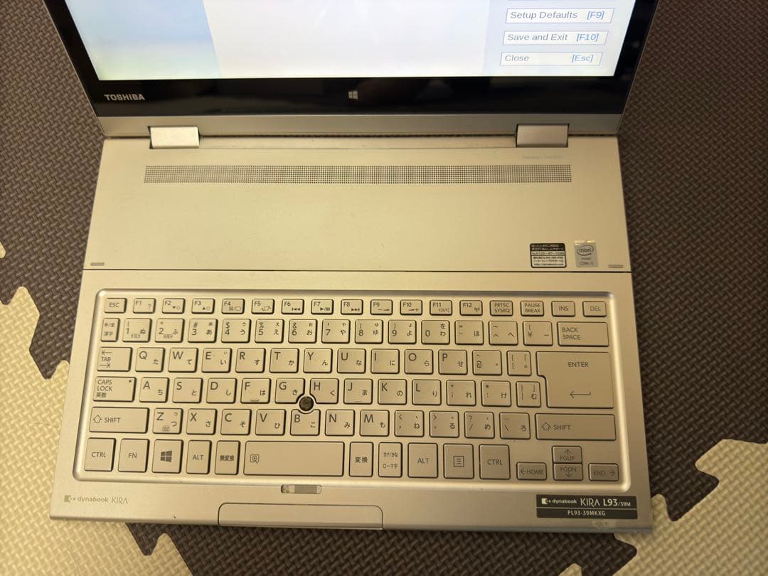 Windowsノート本体 dynabook KIRA L93 i5-4210Y/8GB/128GB