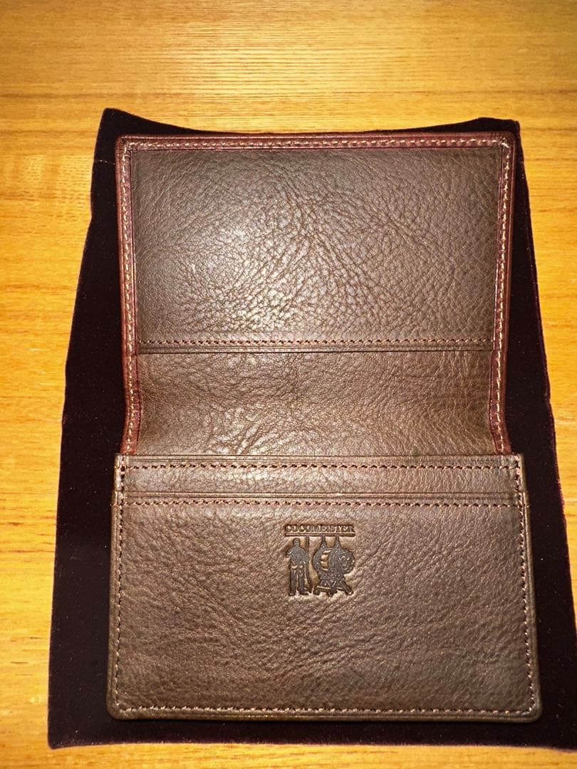 【新品】COCOMEISTER ブラウン 名刺入れ