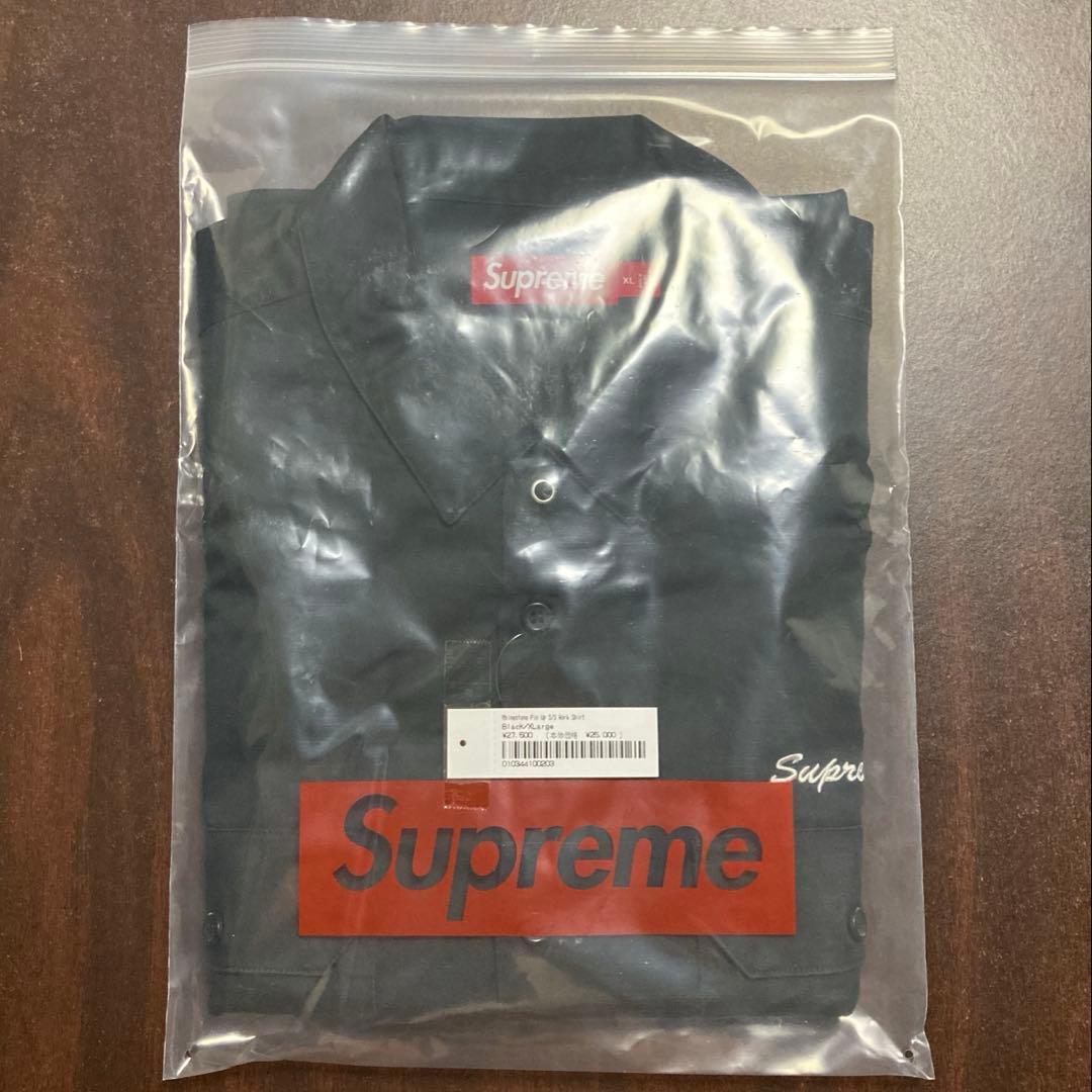 即日発送 Rhinestone Pin Up S/S Shirt Black