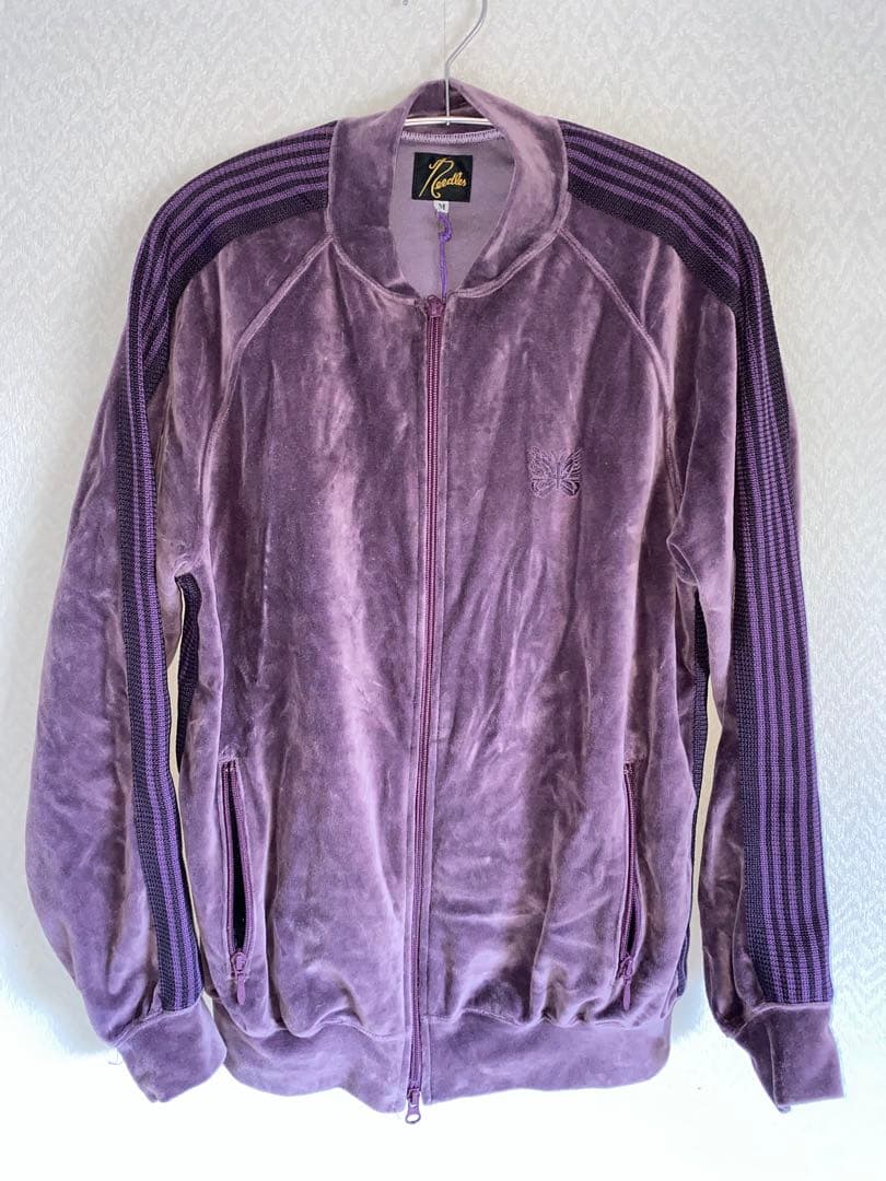 needles FREAK'S STORE　ベロア　トラックジャケット　パープル