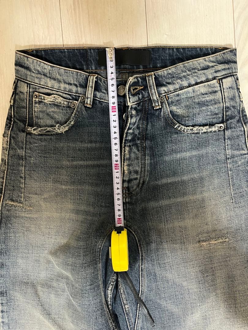 パンツ No faith studios basic used denim