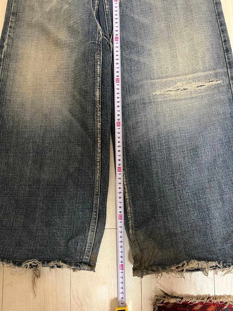 パンツ No faith studios basic used denim