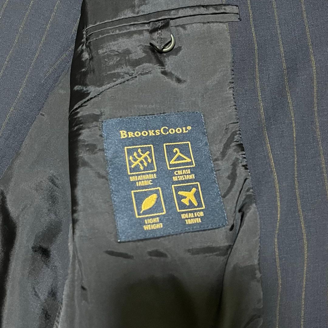 【極美品】ブルックスブラザーズ　パンツスーツ L BROOKS COOL高機能