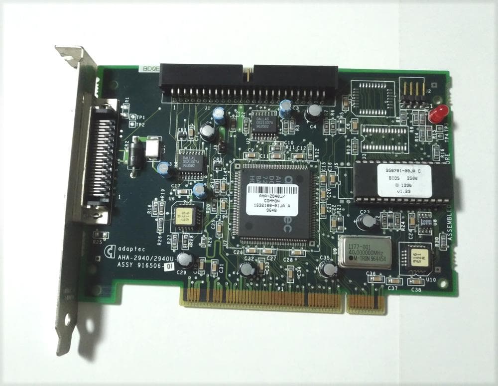 アダプテック AHA-2940J PCI SCSI Master 箱・取説付