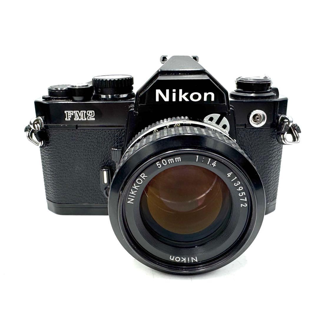 ❁後期型！動作良好❁Nikon New FM2 & Ai 50mm F1.4