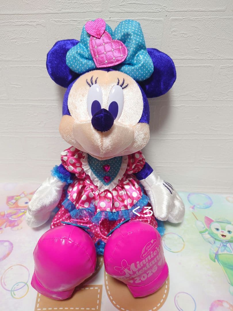 タグ付❤ディズニー♡パルパルーザ❤ミニー ファンダーランド❤ぬいぐるみ♡新作