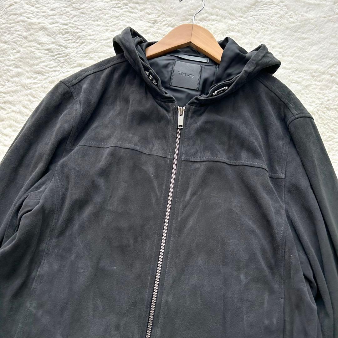 セオリー 現行タグREECE T RIVINGTON SP スウェードパーカー