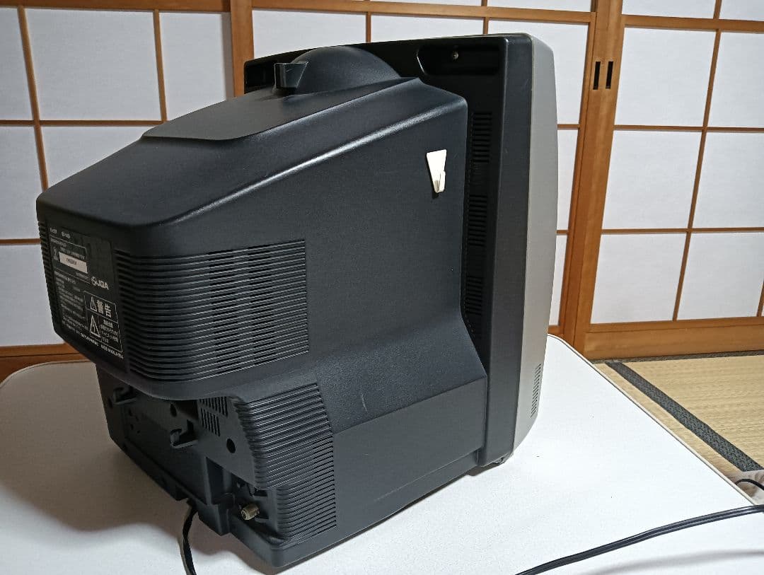 テレビデオ 14型 DXアンテナ BV―140V ブラウン管TV リモコン付き