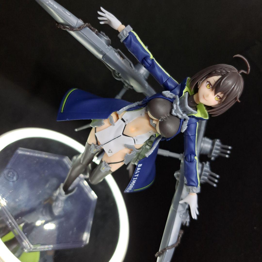 完成品　PLAMATEA ボルチモア プラモデル　アズールレーン