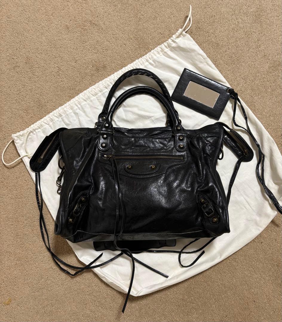 BALENCIAGA シティ バッグ ブラック