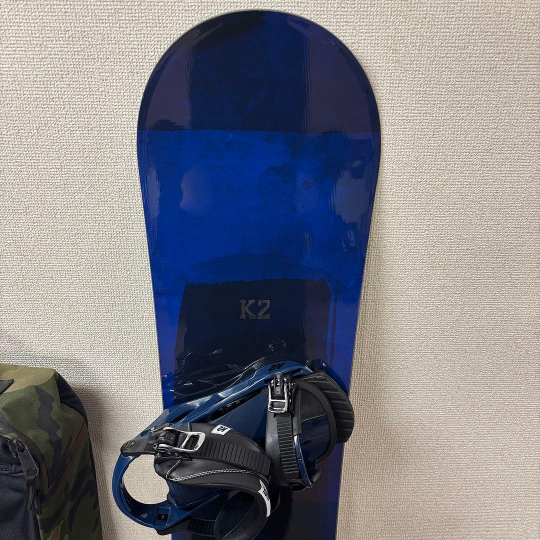 【初心者】K2 スノーボード 155cm ビンディング付き