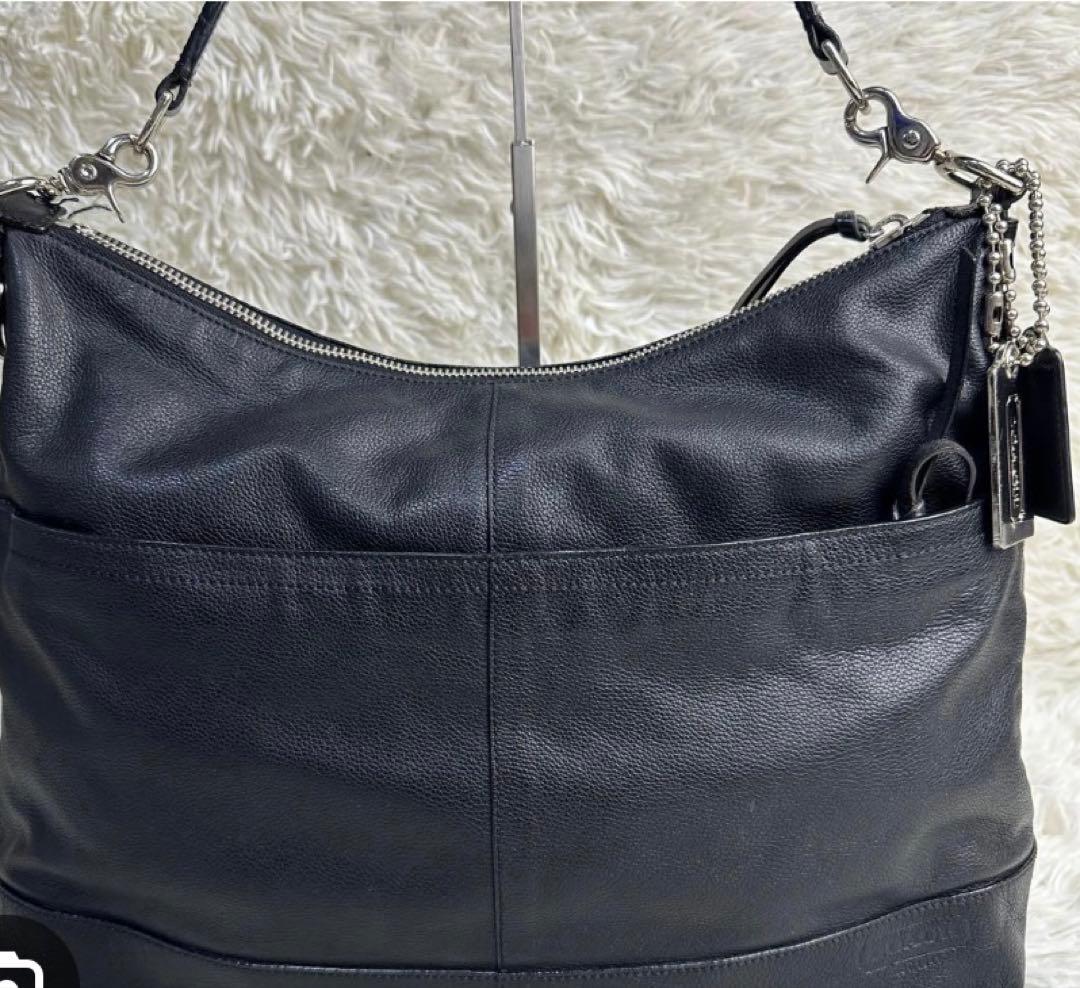 オールドコーチ　2way シボ革　イーストウエストワンショルダーバッグ