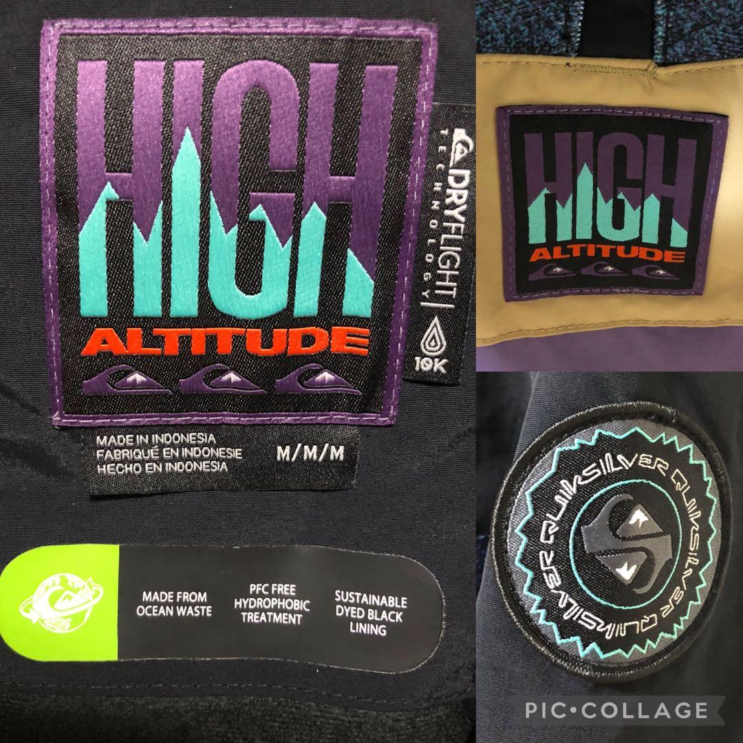 クイックシルバー ウェア セットアップ スノーボード グラトリ ジブ パーク