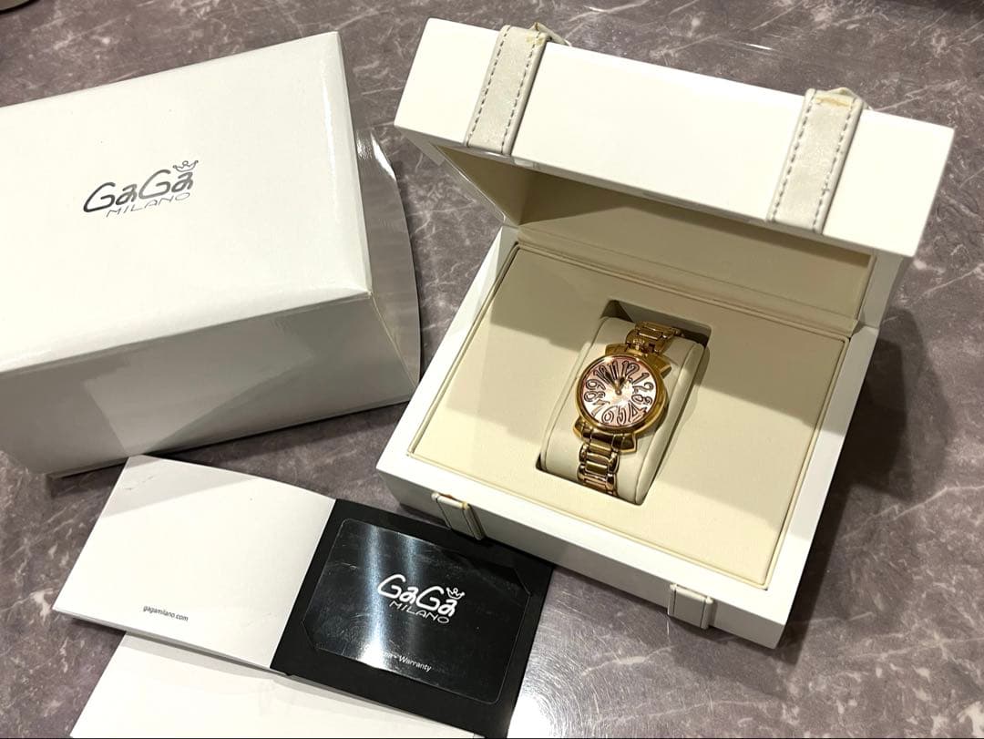 GaGa MILANO(ガガミラノ) レディース腕時計(保証書あり)