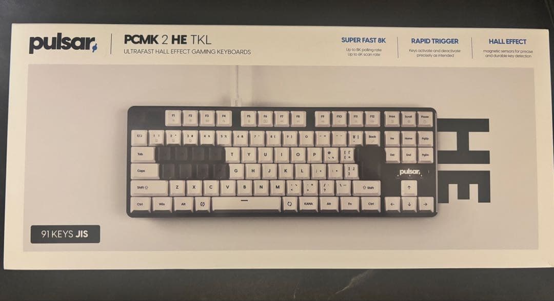 12/13,14限定価格　pulsar pcmk 2he tkl JIS配列