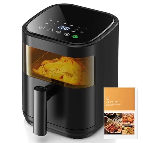 ノンフライヤー 3L 電気フライヤー ノンオイル 揚げ物 惣菜 1~2人用