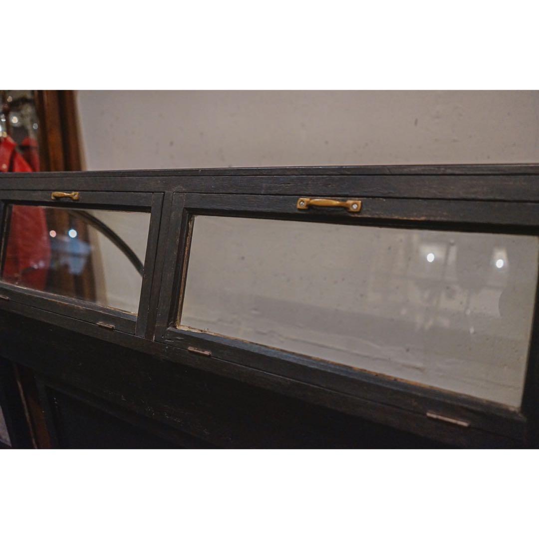 ガラス　ショーケース　アイアン　店舗　GANZ 出品今週中まで