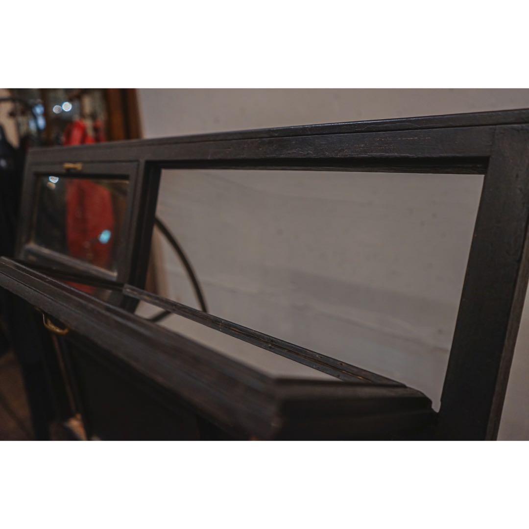 ガラス　ショーケース　アイアン　店舗　GANZ 出品今週中まで