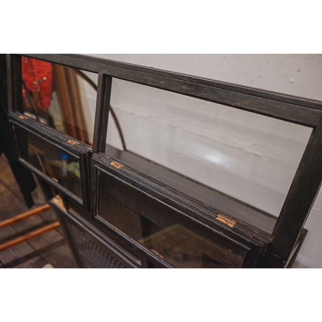 ガラス　ショーケース　アイアン　店舗　GANZ 出品今週中まで