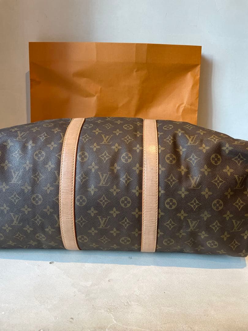 【美品】Louis Vuitton ボストンバッグ キーポルバンドリエール50