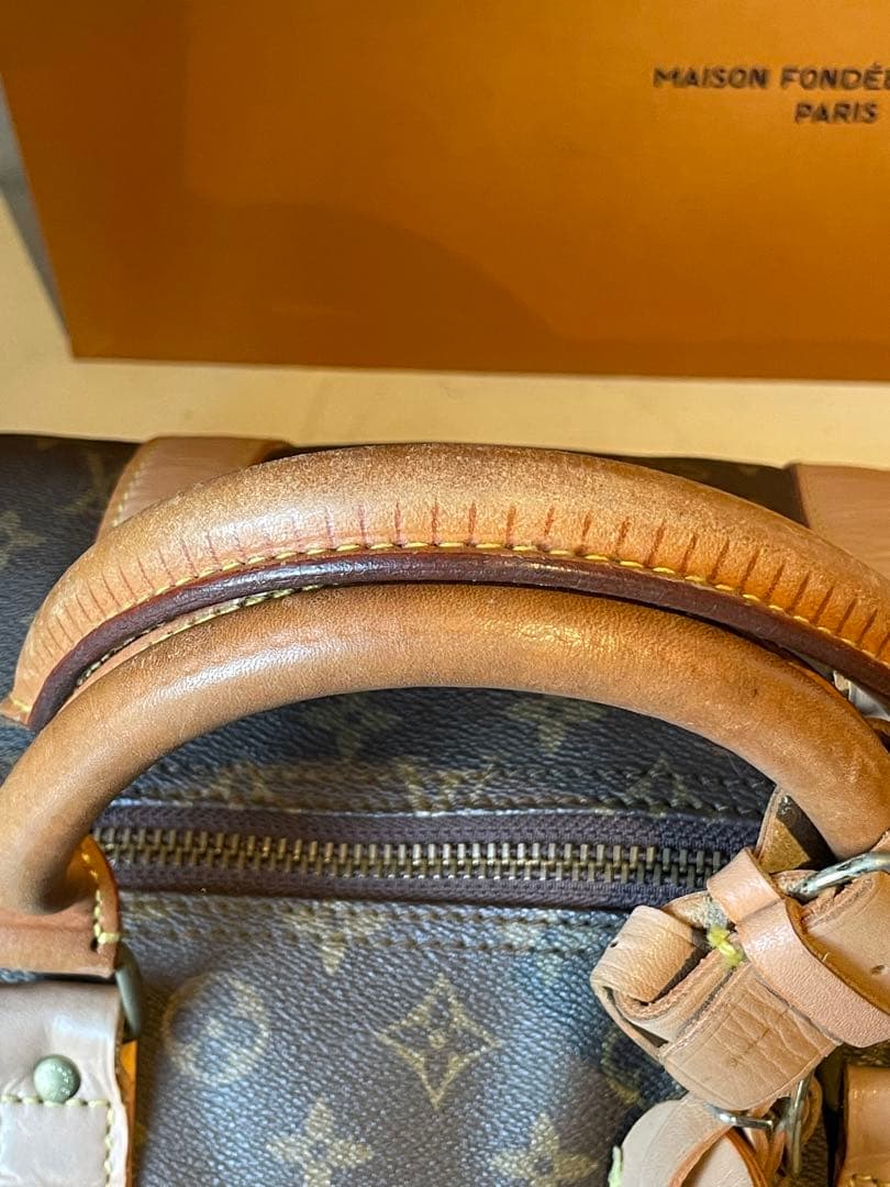【美品】Louis Vuitton ボストンバッグ キーポルバンドリエール50