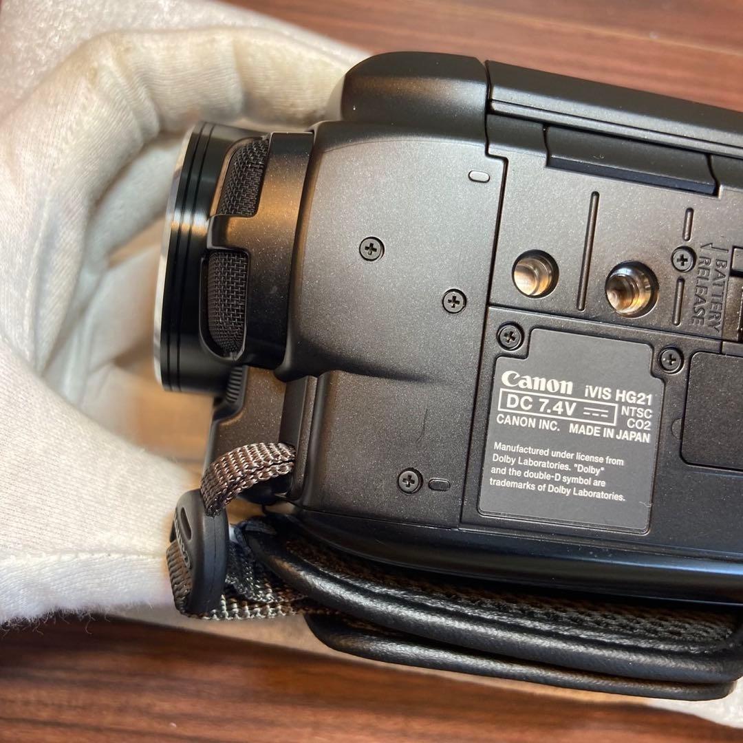 Canon デジタルビデオカメラ iVIS HG21 ほぼ新品 4949