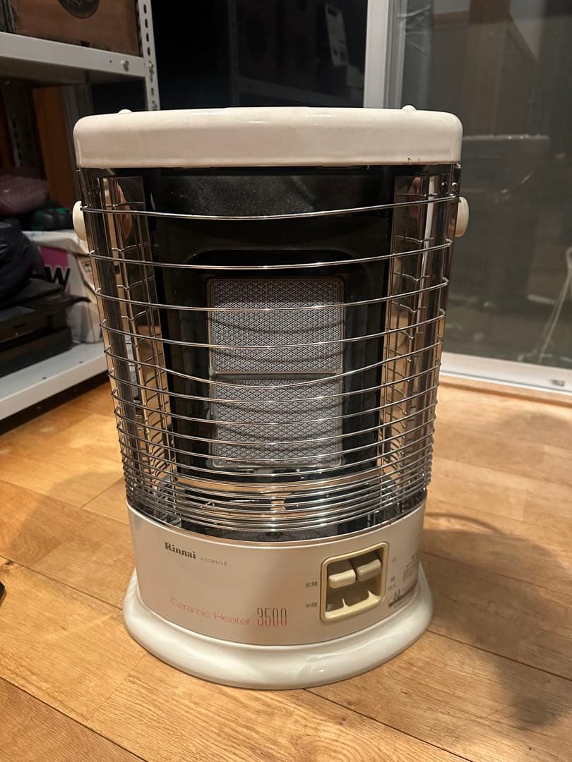 レトロ可愛い！ Rinnai R-852PMS III セラミックヒーター