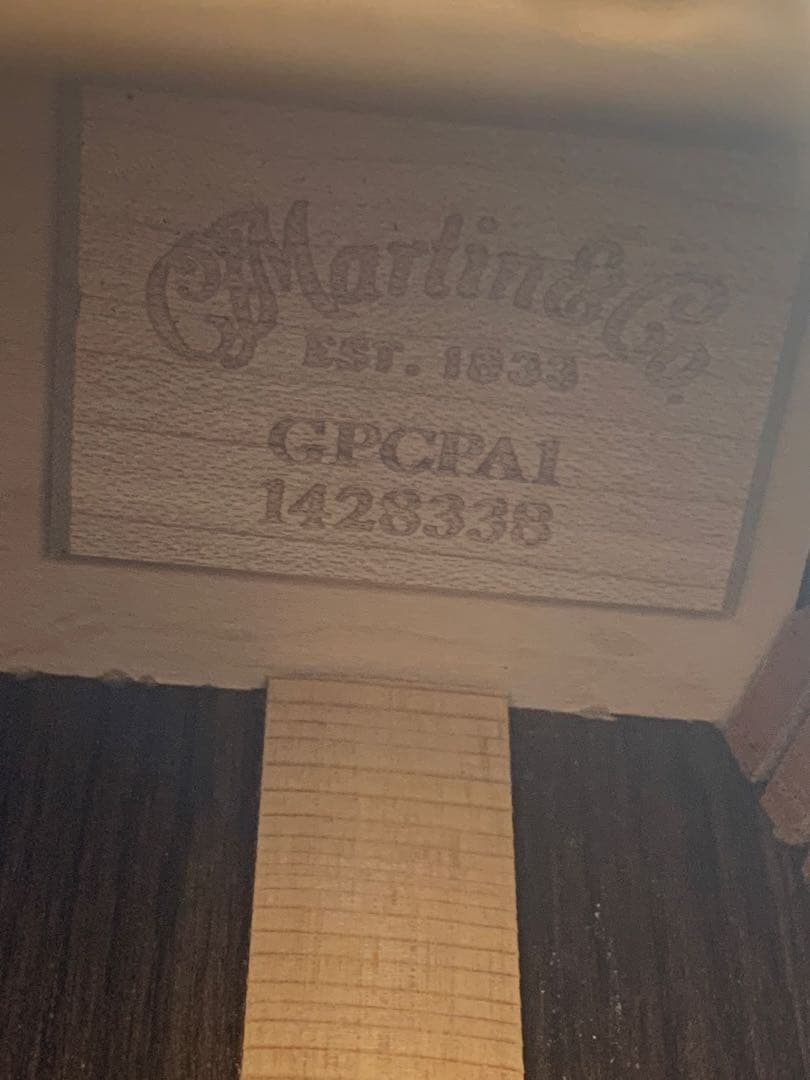 【ネコにゃん】Martin GPCPA1 縦ロゴ 美品