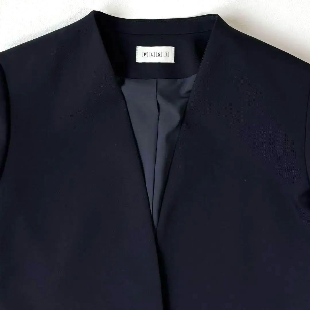 PLST コンフォートリュクスカラーレスジャケット•パンツ セットアップ L