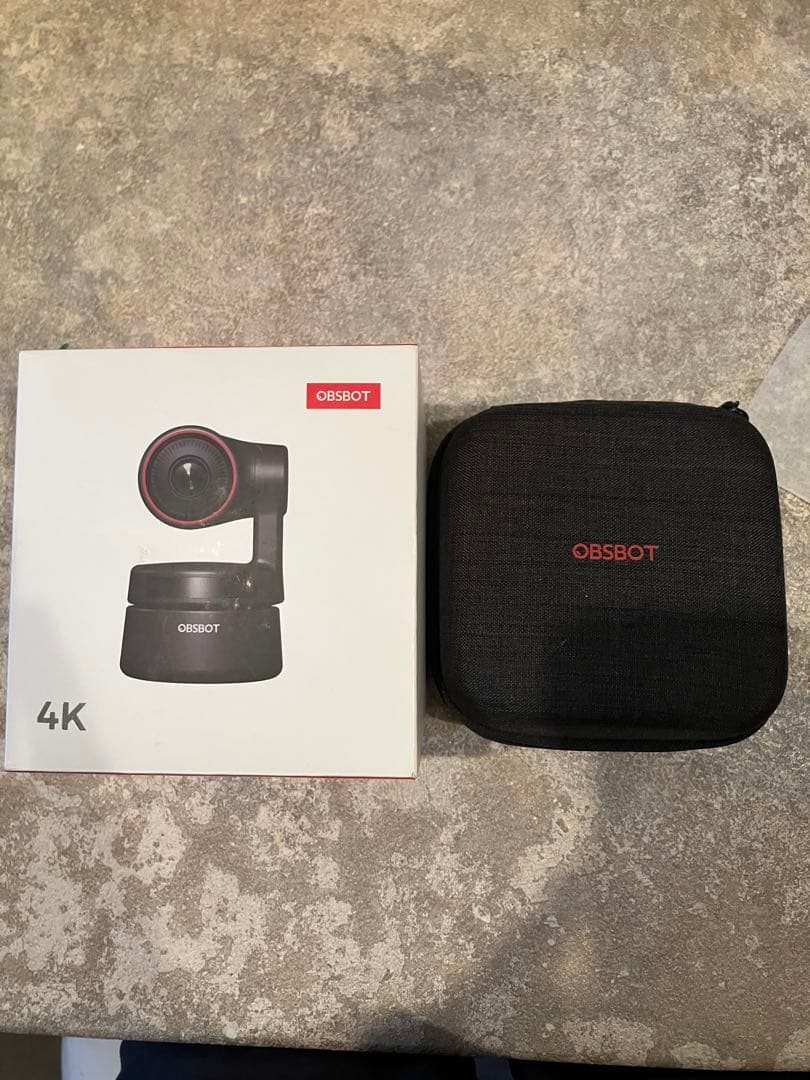 OBSOT 4K ウェブカメラ ケース付き