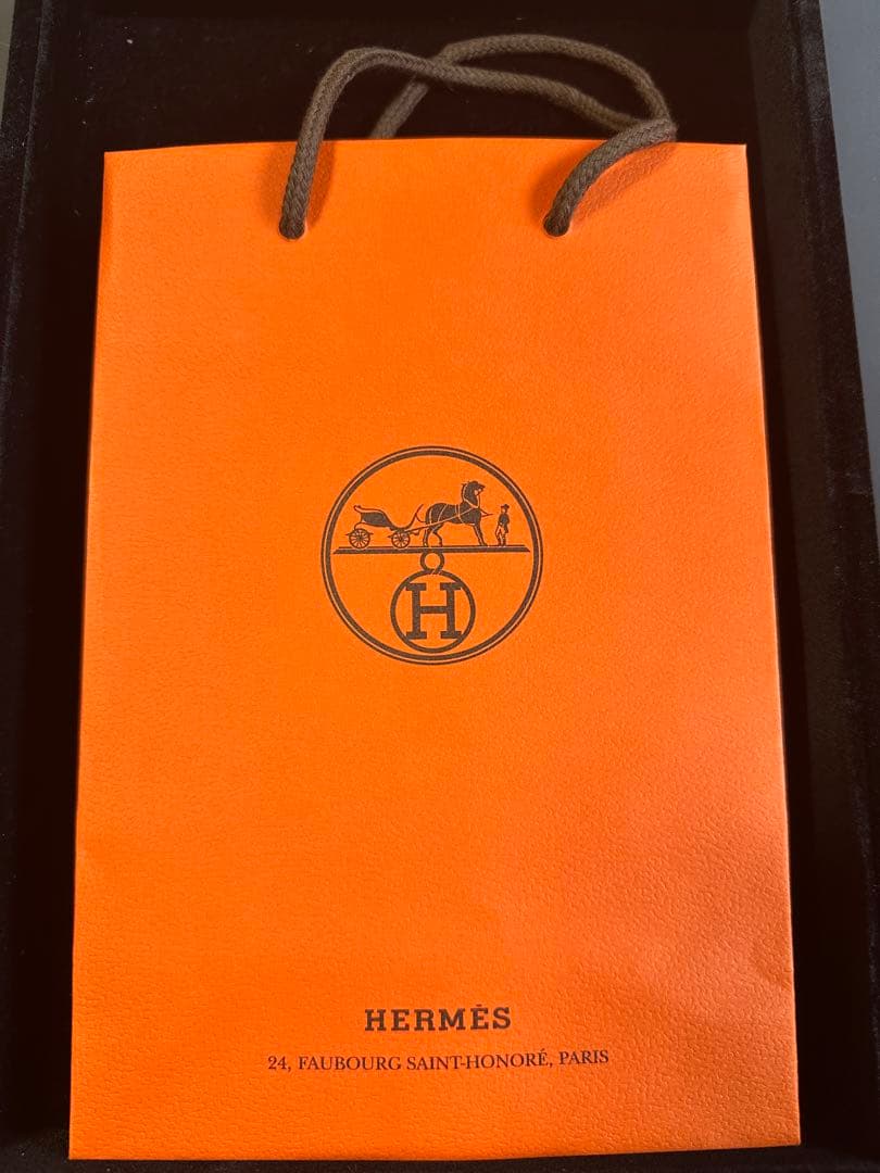 未使用 HERMES エルメス　アンシェネ　バングル　LG シェーヌダンクル