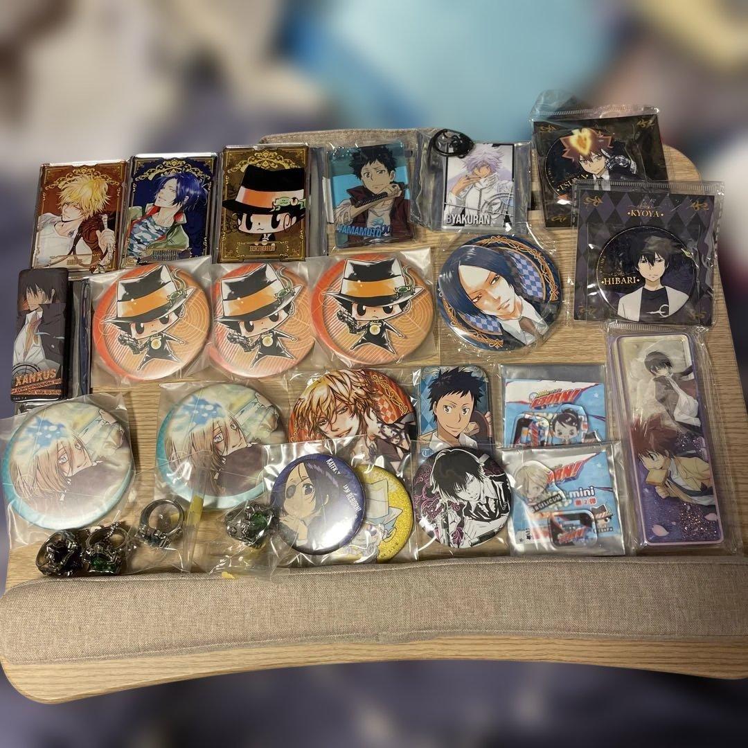 公*o様 【リボーン】缶バッジ・アクリル系・紙類まとめて売り