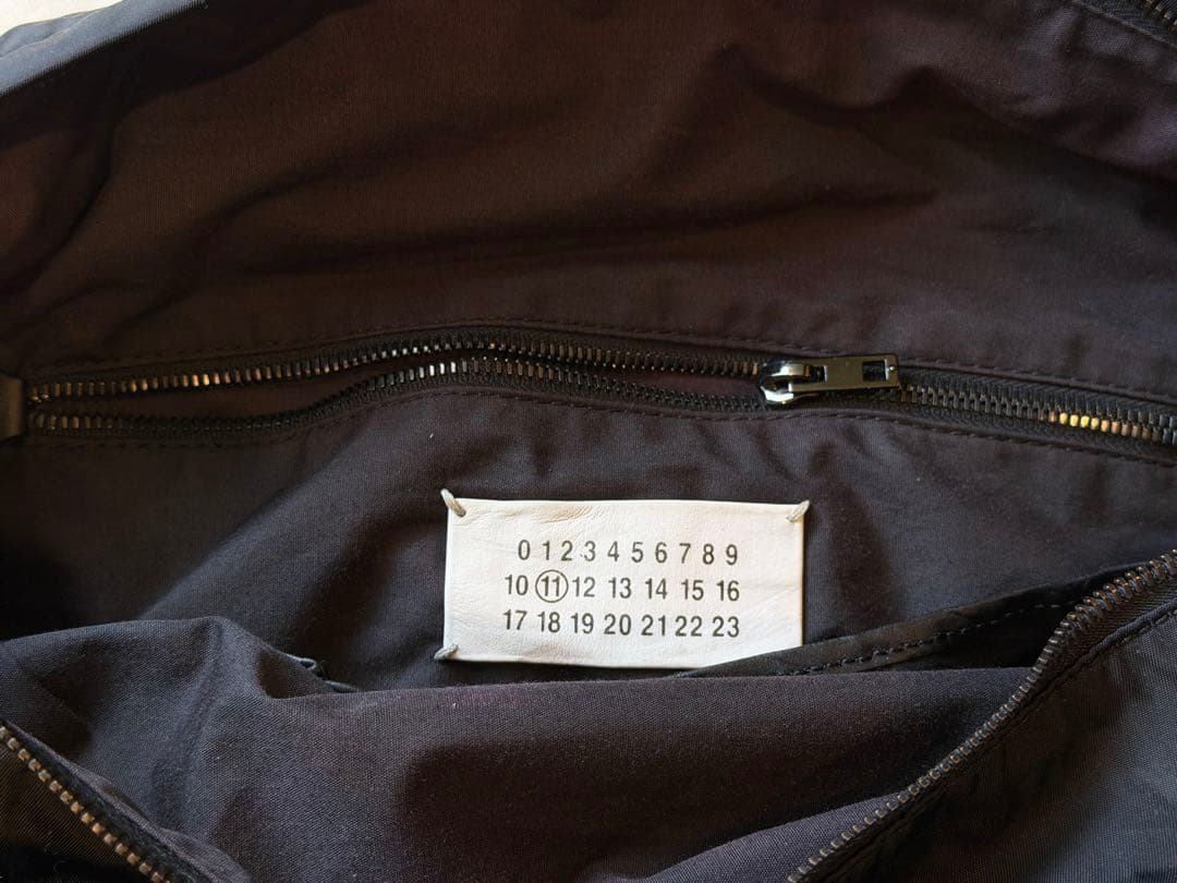 メゾンマルジェラ　セーラーバッグ　ブラック