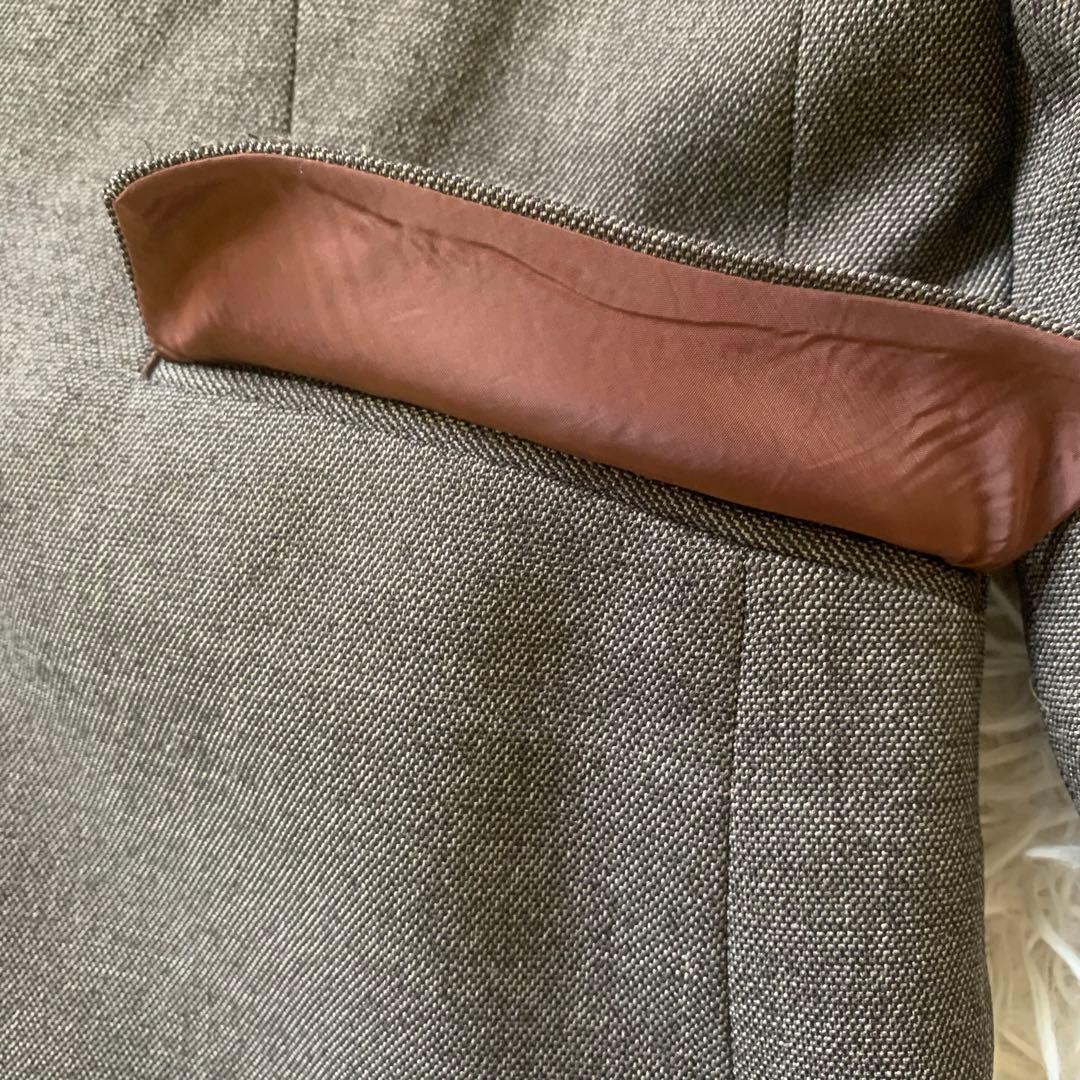 グリーンレーベル　シャークノーラペル セットアップ　ウォッシャブル　パンツスーツ