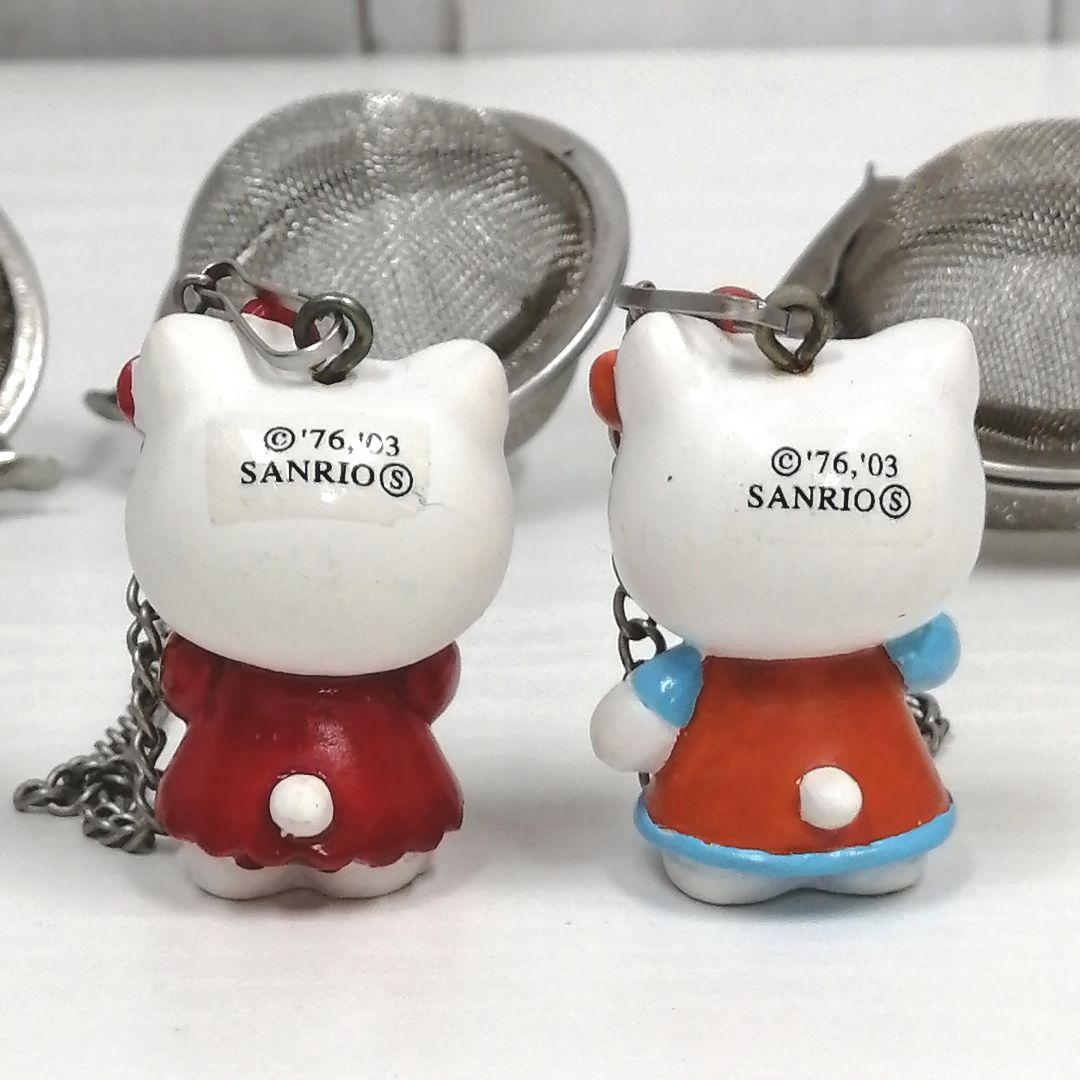 日*9様 ハローキティ マスコット付きティーフィルター レトロ サンリオ