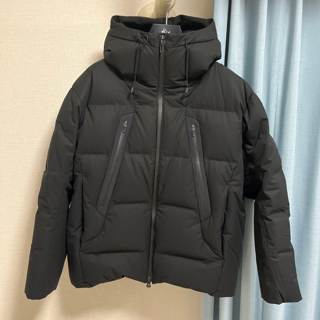 【美品】 水沢ダウン　デサントオルテライン　マウンテニア　オーバサイズ　M
